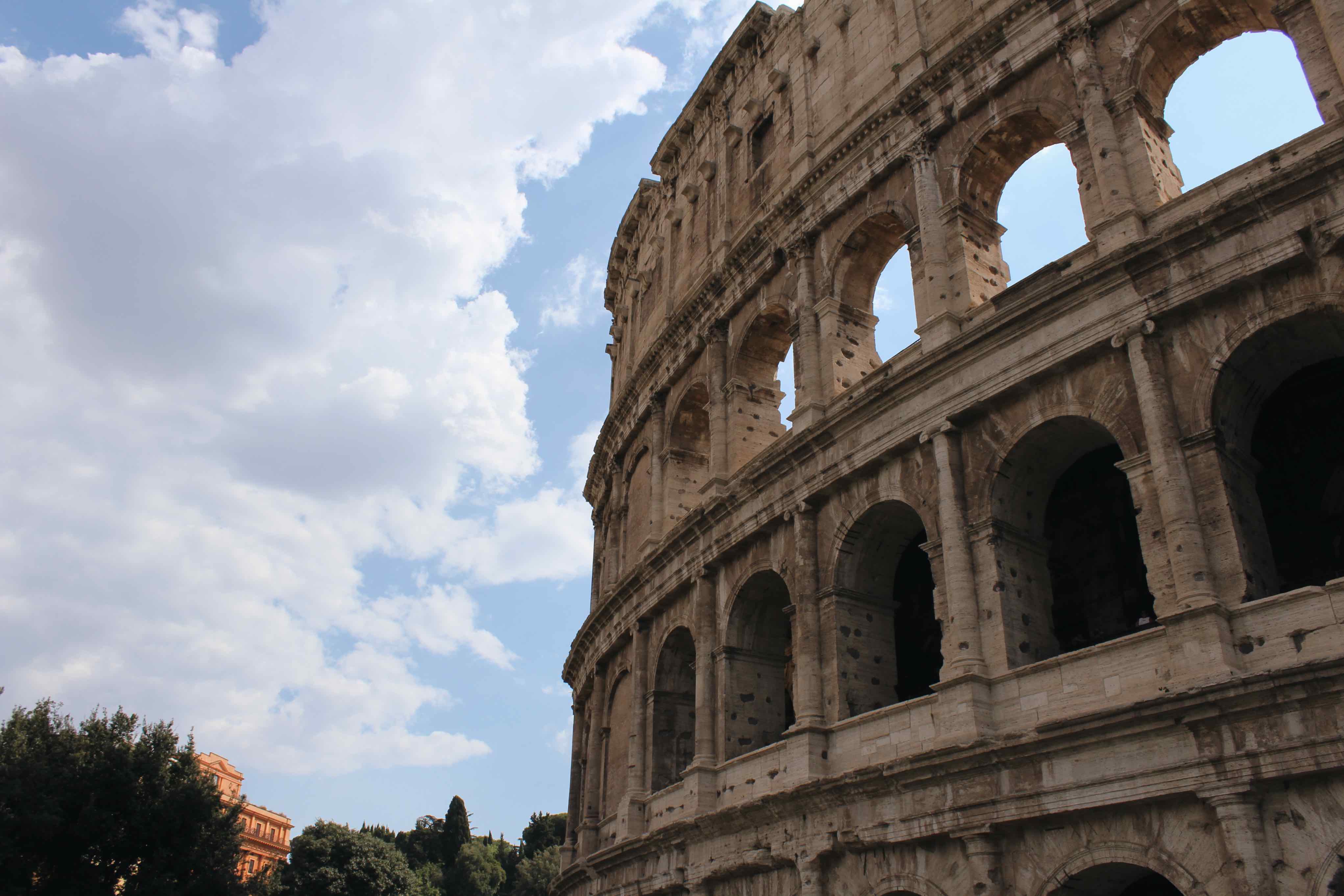Koloseum - Víkend v Ríme - ako sa dostať z letiska do centra